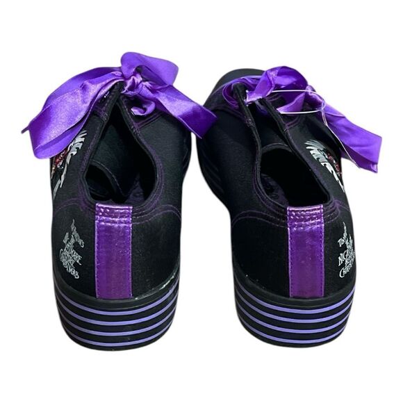 03’ Nightmare Before Christmas 10th Anniversary Black Purple Platform Sneaker 11 - Picture 5 of 6
